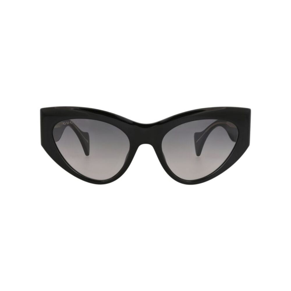 Gucci Cat Eye-Frame Recycled Acetate Sunglasses Black Womens